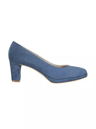 DIRNDL & BUA | Trachtenschuhe - Pumps | blau