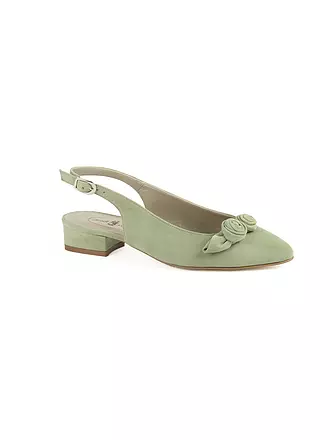 DIRNDL & BUA | Trachtenschuhe - Pumps | silber