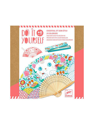 DJECO | Fächer zum Bemalen - Koneko | keine Farbe