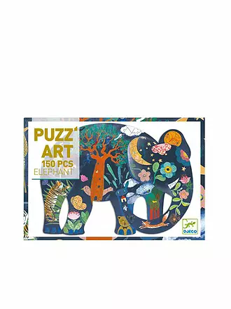 DJECO | Puzzle - Elephant (150 Teile) | keine Farbe