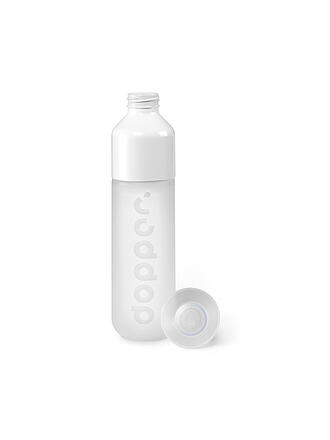 DOPPER | Trinkflasche 450ml Funky Fuchsia | weiß