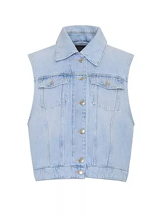 DRYKORN | Jeansgilet HANSALL | hellblau