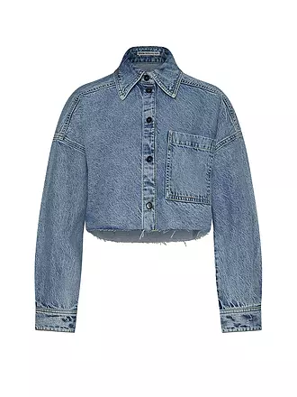 DRYKORN | Jeansjacke Cropped Fit DANU | hellblau