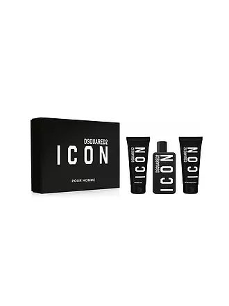 DSQUARED2 | Geschenkset - Icon Pour Homme Eau de Parfum, Shower Gel, After Shave Balm 3x100ml | keine Farbe