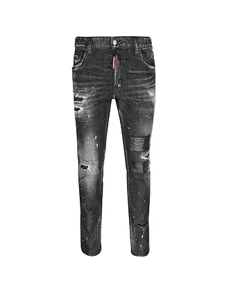 DSQUARED2 | Jeans Tapered Fit 7/8 SKATER | schwarz