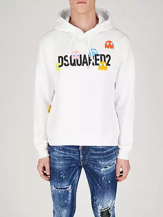 DSQUARED2 | Kapuzensweater - Hoodie PACMAN | weiss