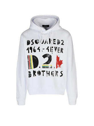 DSQUARED2 | Kapuzensweater - Hoodie | weiss
