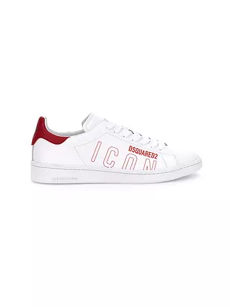 DSQUARED2 | Sneaker VITELLO STAMPA ICON | weiss