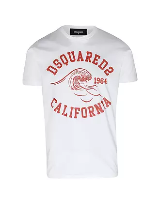 DSQUARED2 | T-Shirt CALIFORNIA | weiss