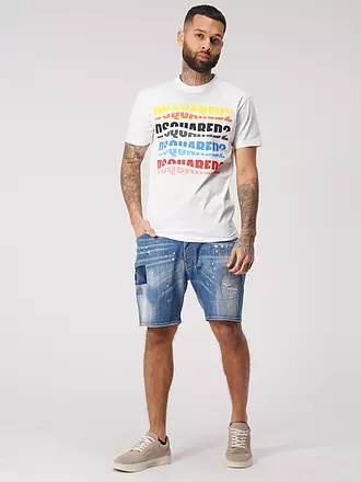 DSQUARED2 | T-Shirt COLOR WAVE | weiss