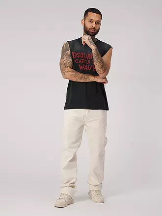 DSQUARED2 | Tanktop D2 CATCHTHEWAVE | schwarz