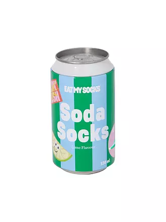 EAT MY SOCKS | Socken 36-45  SODA LIME gruenblau | bunt