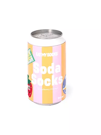 EAT MY SOCKS | Socken 36-45 SODA STRAWBERRY rosa | rosa