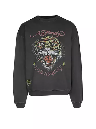 ED HARDY | Pullover TIGER VINTAGE | schwarz