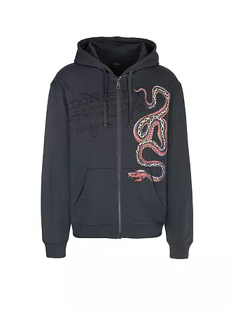 ED HARDY | Sweatjacke DRAG SNAKE | grau