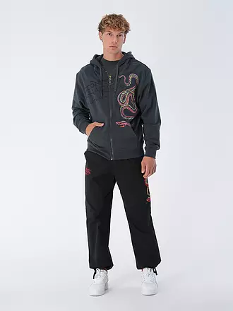 ED HARDY | Sweatjacke DRAG SNAKE | grau