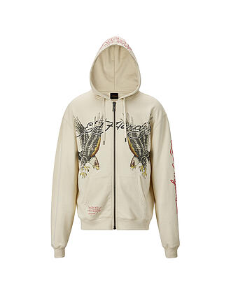 ED HARDY | Sweatjacke GOLDEN EAGLE | beige