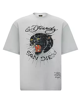 ED HARDY | T-Shirt PANTHER DIEGO | weiss
