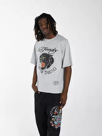 ED HARDY | T-Shirt PANTHER DIEGO | weiss