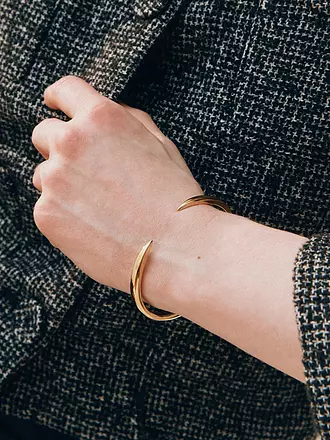EDBLAD | Armband CREST BANGLE Steel | gold