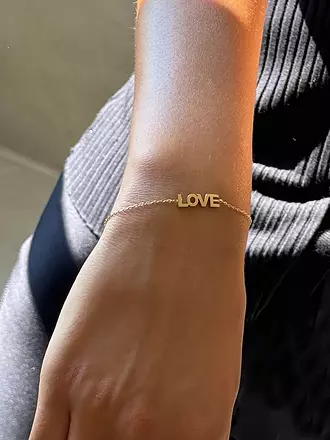 EDBLAD | Armband LOVE Steel | gold