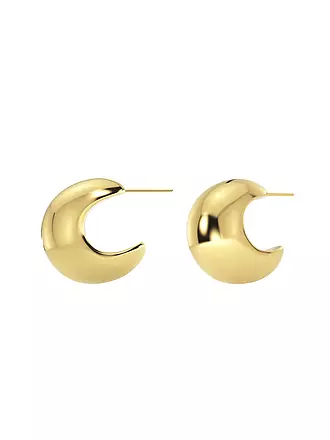 EDBLAD | Creolen BOLD CREOLES Large Steel | gold