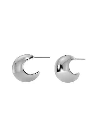 EDBLAD | Creolen BOLD CREOLES Small  Steel | gold