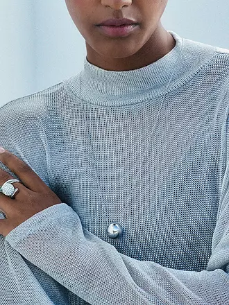 EDBLAD | Halskette BEAD NECKLACE Steel | silber