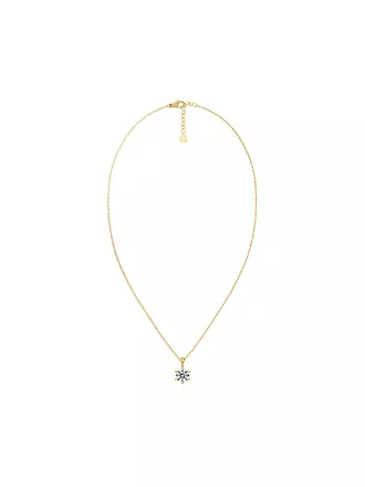 EDBLAD | Halskette CROWN NECKLACE Large Steel | gold