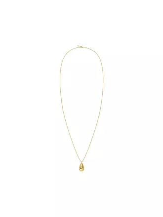 EDBLAD | Halskette DROP NECKLACE Steel | gold