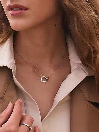 EDBLAD | Halskette ETERNAL ORBIT NECKLACE | silber