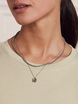 EDBLAD | Halskette LUCKY NECKLACE Steel | gold