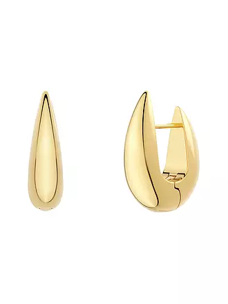 EDBLAD | Ohrringe CREST HOOPS Large Steel | gold