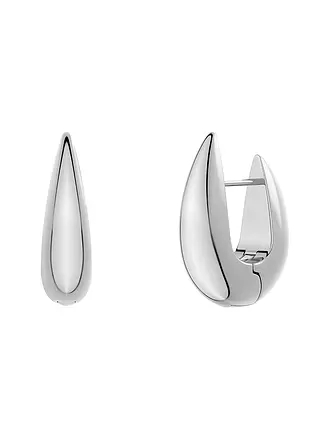 EDBLAD | Ohrringe CREST HOOPS Large Steel | gold