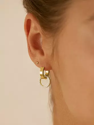 EDBLAD | Ohrringe ETERNAL ORBIT EARRINGS Steel | gold