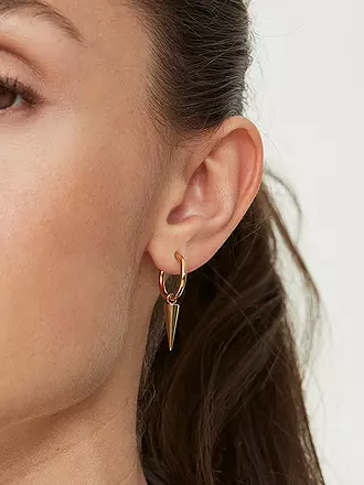 EDBLAD | Ohrringe PEAK HOOPS Gold | silber