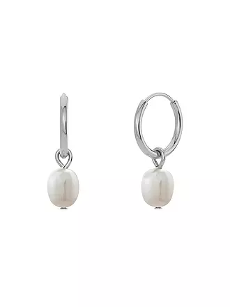 EDBLAD | Ohrringe PERLA HOOPS Gold | silber