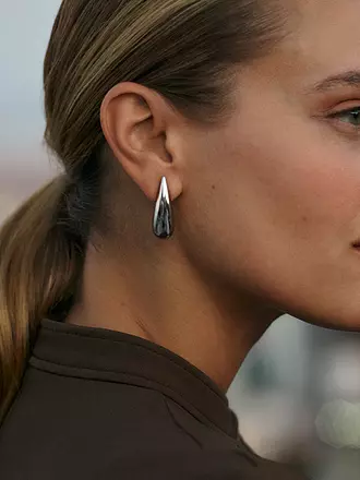 EDBLAD | Ohrstecker CREST STUDS Steel | gold