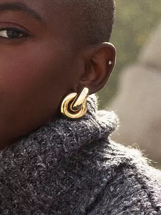 EDBLAD | Ohrstecker REDONDO STUDS Steel | gold
