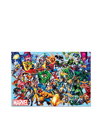EDUCA | Marvel Heroes Collage 1000 Teile Puzzle | keine Farbe