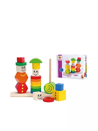 EICHHORN | Figuren Steckpuzzle aus Holz | keine Farbe