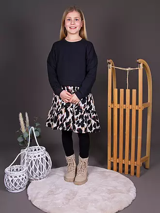 EISEND | Mädchen Kleid | schwarz