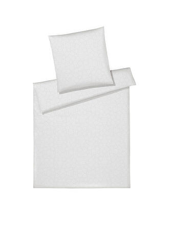 ELEGANTE | Damast Berttwäsche Circle 70x90cm/140x200cm Weiss | creme