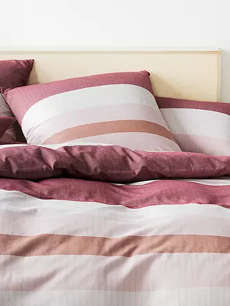 ELEGANTE | Flanell Bettwäsche LEEDS 70x90cm/140x200cm Plum | beere