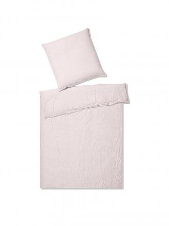 ELEGANTE | Halbleinen Bettwäsche Breeze 70x90cm/140x200cm Rose | rosa