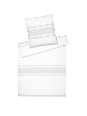 ELEGANTE | Halbleinen Bettwäsche Mellow 70x90cm/140x200cm | creme