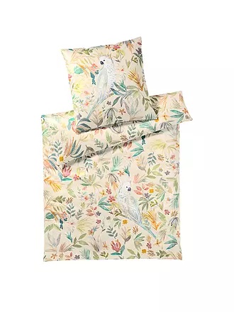 ELEGANTE | Satin Bettwäsche 140x200cm COCO Vanille | creme
