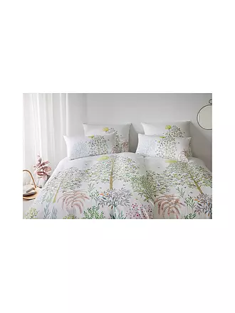 ELEGANTE | Satin Bettwäsche 140x200cm NIGHT DREAM Weiss | weiss