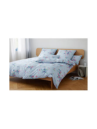 ELEGANTE | Satin Bettwäsche 70x90cm/140x200cm Light Mint | lila
