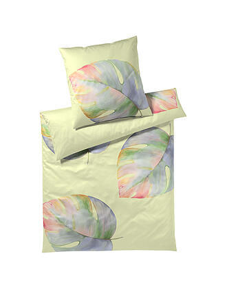 ELEGANTE | Satin Bettwäsche 70x90cm/140x200cm | gelb